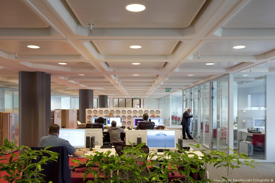 Renovatie kantoortuin stadhuis Lelystad